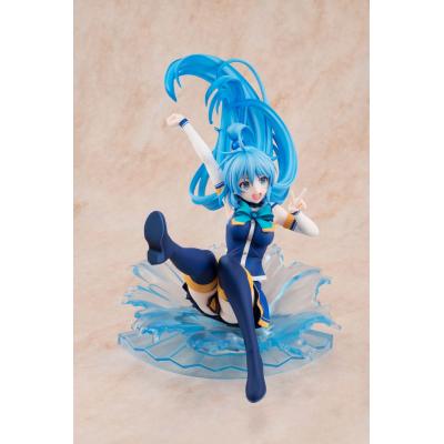 Konosuba God's blessing on this wonderful world! Estatua PVC 1/7 Aqua: Sneaker Bunko 30th Anniversary Ver. (re-run) 19 cm