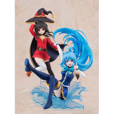 Konosuba God's blessing on this wonderful world! Estatua PVC 1/7 Aqua: Sneaker Bunko 30th Anniversary Ver. (re-run) 19 cm
