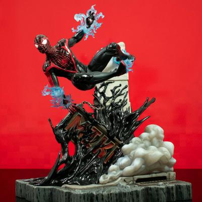 Marvel's Spider-Man 2 Marvel Gallery Deluxe Diorama Miles Morales (Gamerverse) 25 cm
