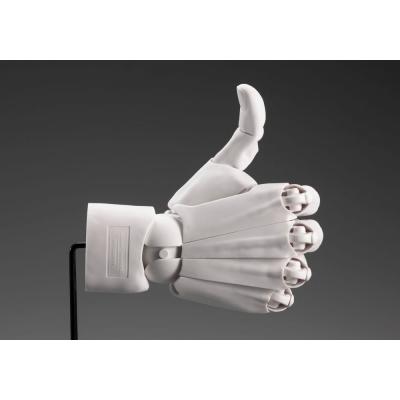 Takahiro Kagami Artist Support Item Hand PVC 1/1 Model Men /R White 22 cm