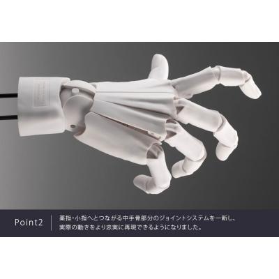 Takahiro Kagami Artist Support Item Hand PVC 1/1 Model Men /R White 22 cm
