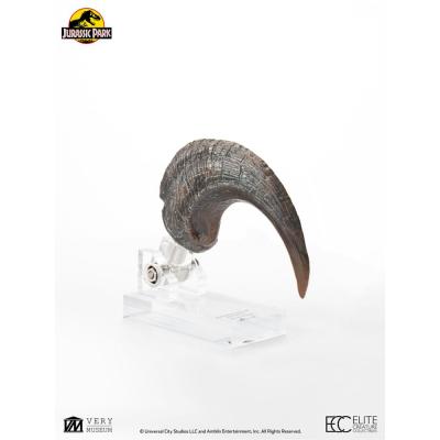 Jurassic Park ECC Elite Creature Line Estatua Velociraptor Foot Claw Prop 16 cm