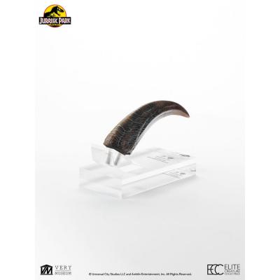 Jurassic Park ECC Elite Creature Line Estatua Velociraptor Hand Claw Prop 12 cm