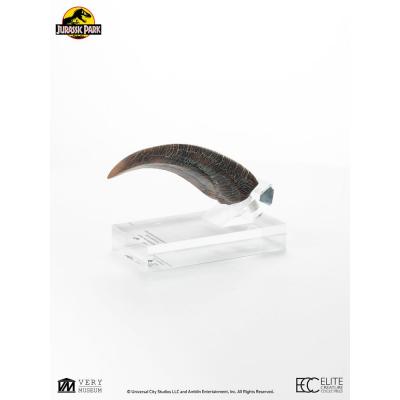 Jurassic Park ECC Elite Creature Line Estatua Velociraptor Hand Claw Prop 12 cm