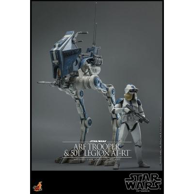 Star Wars The Clone Wars Figura 1/6 ARF Trooper & 501st Legion AT-RT 30 cm