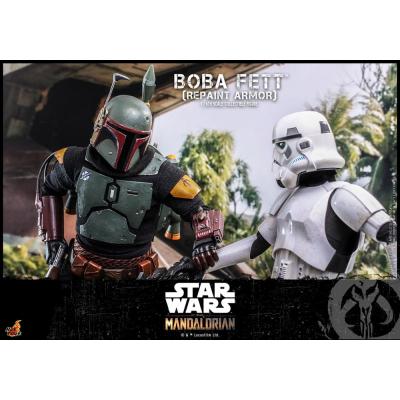 Star Wars: The Mandalorian Figura 1/6 Boba Fett Repaint Armor Special Edition 30 cm