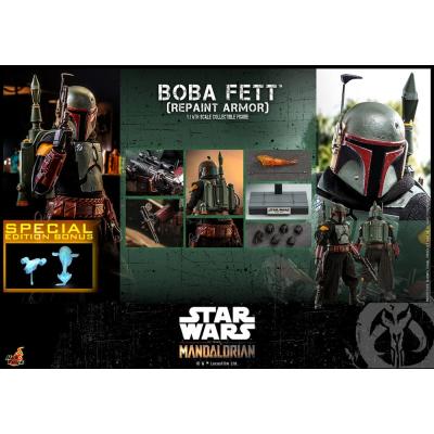 Star Wars: The Mandalorian Figura 1/6 Boba Fett Repaint Armor Special Edition 30 cm