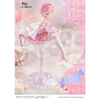 Re:ZERO Starting Life in Another World Estatua PVC 1/7 Prisma Wing Ram Glass Edition 24 cm