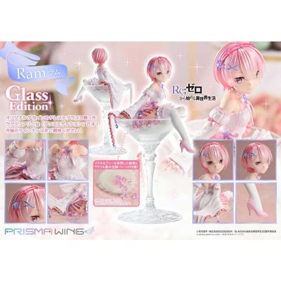 Re:ZERO Starting Life in Another World Estatua PVC 1/7 Prisma Wing Ram Glass Edition 24 cm