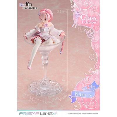 Re:ZERO Starting Life in Another World Estatua PVC 1/7 Prisma Wing Ram Glass Edition 24 cm