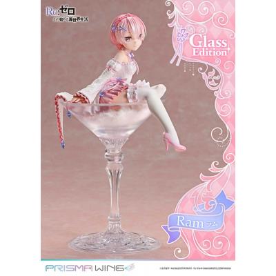 Re:ZERO Starting Life in Another World Estatua PVC 1/7 Prisma Wing Ram Glass Edition 24 cm