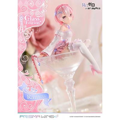 Re:ZERO Starting Life in Another World Estatua PVC 1/7 Prisma Wing Ram Glass Edition 24 cm