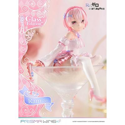 Re:ZERO Starting Life in Another World Estatua PVC 1/7 Prisma Wing Ram Glass Edition 24 cm