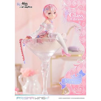 Re:ZERO Starting Life in Another World Estatua PVC 1/7 Prisma Wing Ram Glass Edition 24 cm