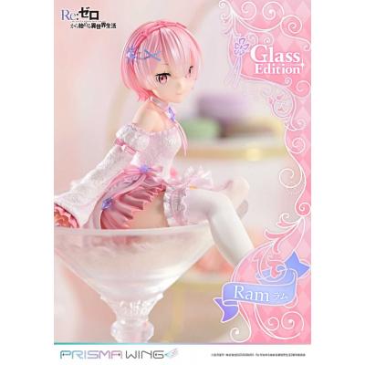 Re:ZERO Starting Life in Another World Estatua PVC 1/7 Prisma Wing Ram Glass Edition 24 cm
