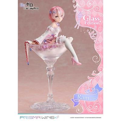 Re:ZERO Starting Life in Another World Estatua PVC 1/7 Prisma Wing Ram Glass Edition 24 cm