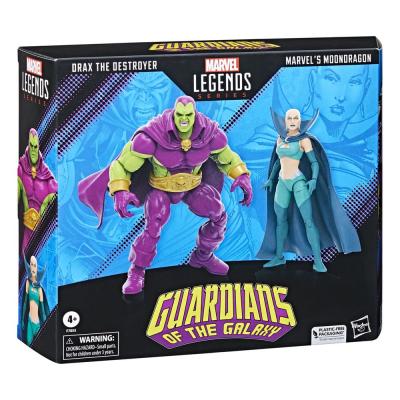 Guardians of the Galaxy Marvel Legends Pack de 2 Figuras Drax the Destroyer & Marvel's Moondragon 15 cm