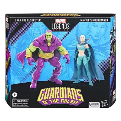 Guardians of the Galaxy Marvel Legends Pack de 2 Figuras Drax the Destroyer & Marvel's Moondragon 15 cm