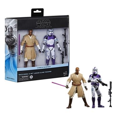 Star Wars: The Clone Wars Black Series Pack de 2 Figuras Clones of the Republic 15 cm