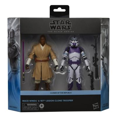 Star Wars: The Clone Wars Black Series Pack de 2 Figuras Clones of the Republic 15 cm