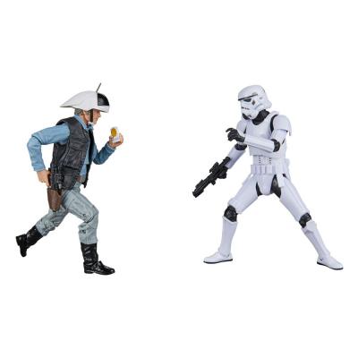 Star Wars Episode IV Black Series Pack de 2 Figuras Rebel Trooper & Stormtrooper 15 cm