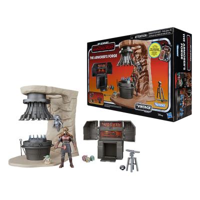 Star Wars The Mandalorian Vintage Collection The Armorer's Forge con The Armorer (Lakeside Covert World)