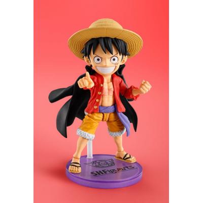 One Piece Figura World Collactable Figures x S.H. Figuarts Monkey D. Luffy 8 cm