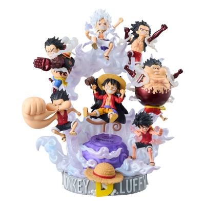 One Piece Figura World Collactable Figures x S.H. Figuarts Monkey D. Luffy 8 cm