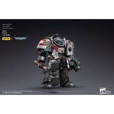 Warhammer 40k Figura 1/18 Grey Knights Terminator Caddon Vibova 13 cm