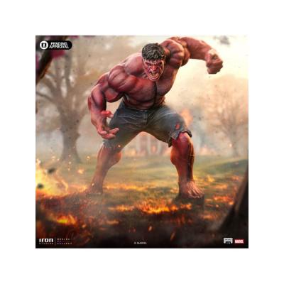 Marvel Estatua 1/10 Art Scale Red Hulk 23 cm