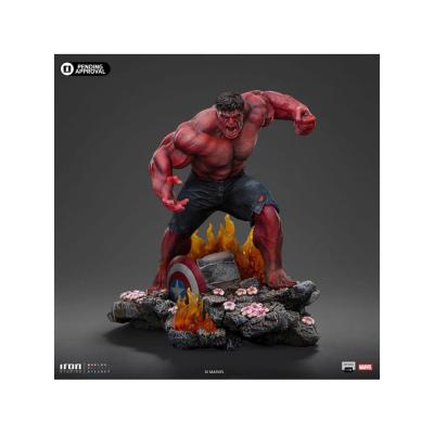 Marvel Estatua 1/10 Art Scale Red Hulk 23 cm