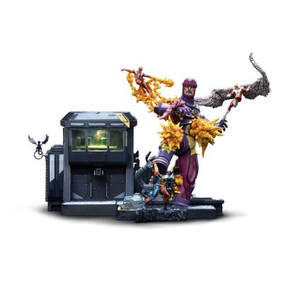 Marvel Estatua 1/20 Demi Art Scale X-Men Danger Room Diorama B (Comic Version) 43 cm