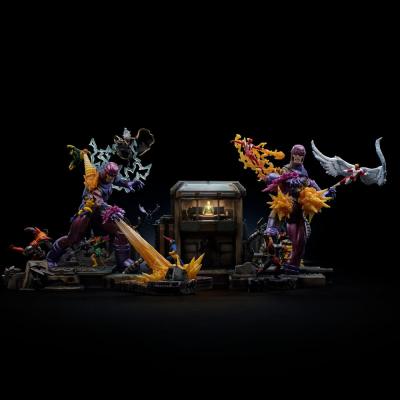 Marvel Estatua 1/20 Demi Art Scale X-Men Danger Room Diorama B (Comic Version) 43 cm