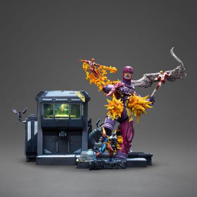 Marvel Estatua 1/20 Demi Art Scale X-Men Danger Room Diorama B (Comic Version) 43 cm