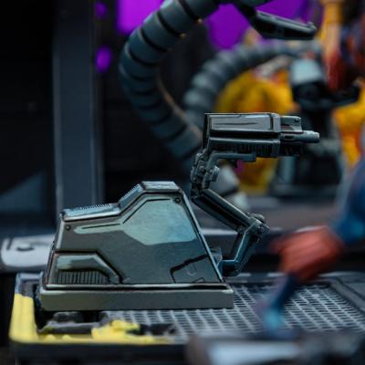 Marvel Estatua 1/20 Demi Art Scale X-Men Danger Room Diorama B (Comic Version) 43 cm