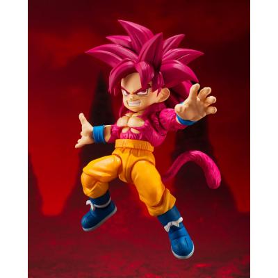 Dragon Ball Daima Figura S.H.Figuarts Super Saiyan Level 3 Vegeta (mini) 8 cm