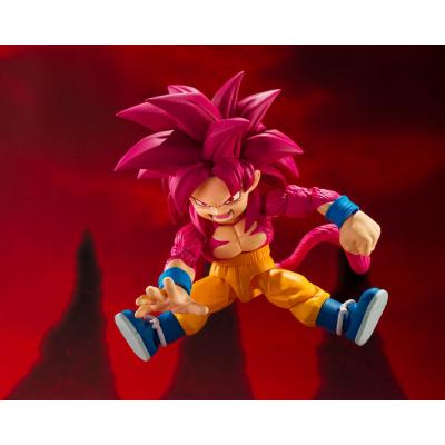 Dragon Ball Daima Figura S.H.Figuarts Super Saiyan Level 3 Vegeta (mini) 8 cm