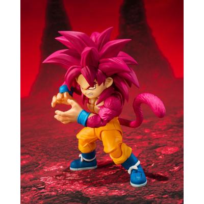 Dragon Ball Daima Figura S.H.Figuarts Super Saiyan Level 3 Vegeta (mini) 8 cm
