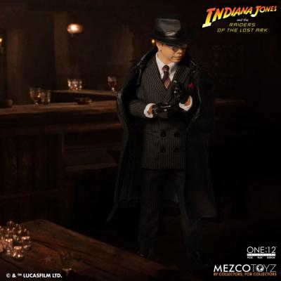 Indiana Jones Figura 1/12 Major Toht and Ark of the Covenant Deluxe Boxed Set 16 cm