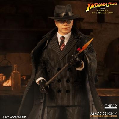 Indiana Jones Figura 1/12 Major Toht and Ark of the Covenant Deluxe Boxed Set 16 cm