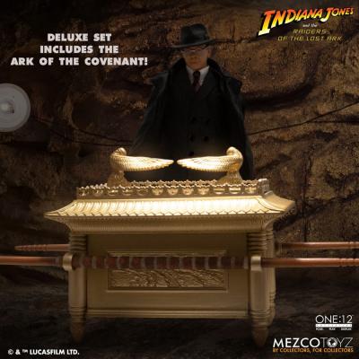 Indiana Jones Figura 1/12 Major Toht and Ark of the Covenant Deluxe Boxed Set 16 cm