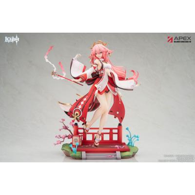 Genshin Impact Estatua PVC 1/7 Yae Miko Astute Amusement Ver. 28 cm