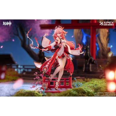 Genshin Impact Estatua PVC 1/7 Yae Miko Astute Amusement Ver. 28 cm