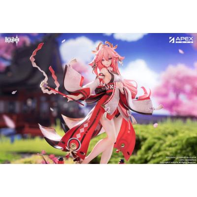 Genshin Impact Estatua PVC 1/7 Yae Miko Astute Amusement Ver. 28 cm