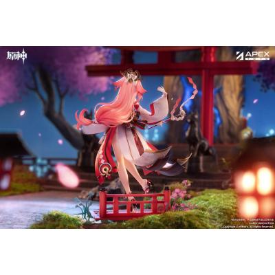 Genshin Impact Estatua PVC 1/7 Yae Miko Astute Amusement Ver. 28 cm