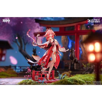 Genshin Impact Estatua PVC 1/7 Yae Miko Astute Amusement Ver. 28 cm