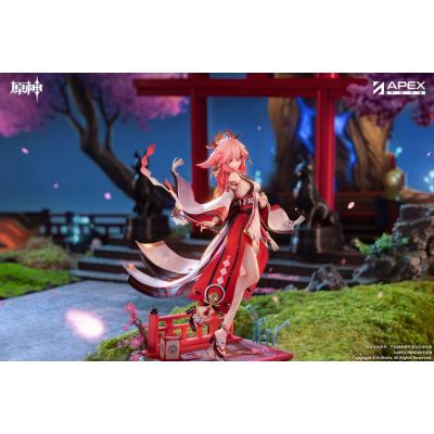 Genshin Impact Estatua PVC 1/7 Yae Miko Astute Amusement Ver. 28 cm