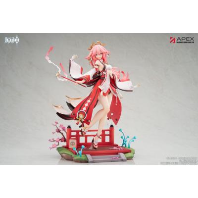 Genshin Impact Estatua PVC 1/7 Yae Miko Astute Amusement Ver. 28 cm