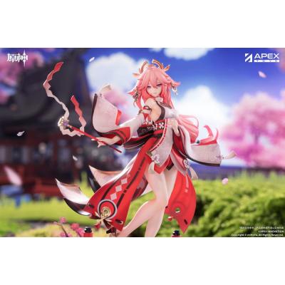 Genshin Impact Estatua PVC 1/7 Yae Miko Astute Amusement Ver. 28 cm