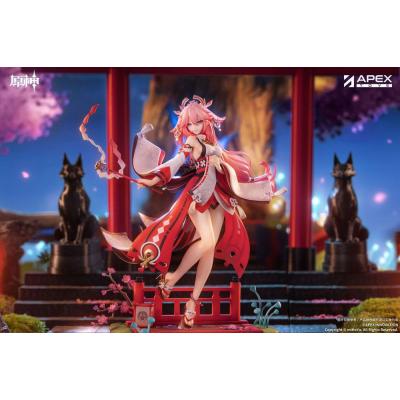 Genshin Impact Estatua PVC 1/7 Yae Miko Astute Amusement Ver. 28 cm